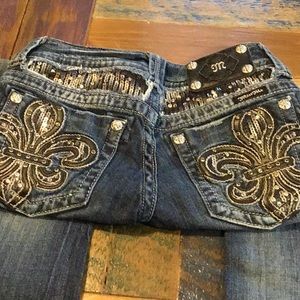 Miss Me Straight Leg Jegging Jeans